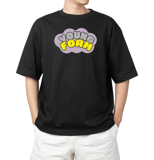 T-Shirt Oversize YoungForm – Bubble Edition