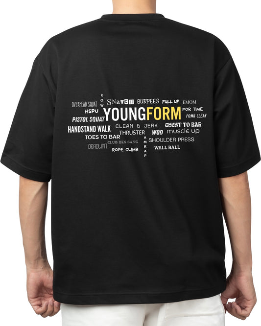 T-Shirt Oversize YOUNGFORM – WOD Culture Edition